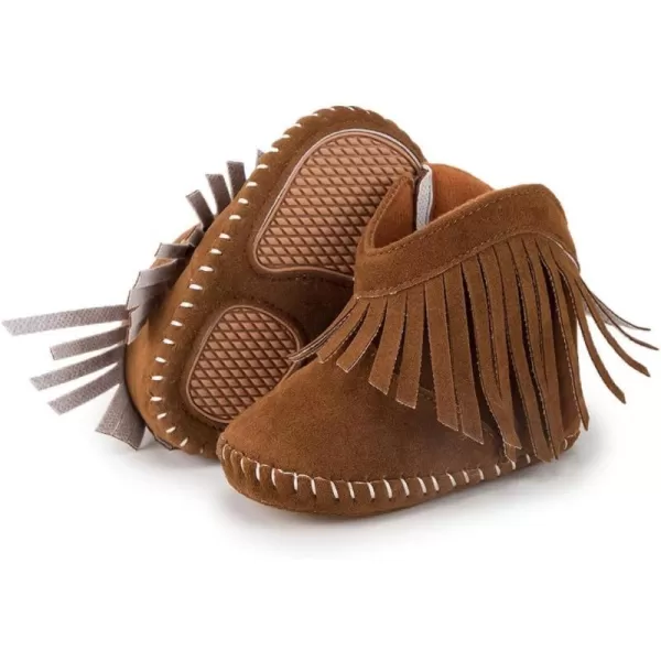 A01/Brown With Rubber Sole