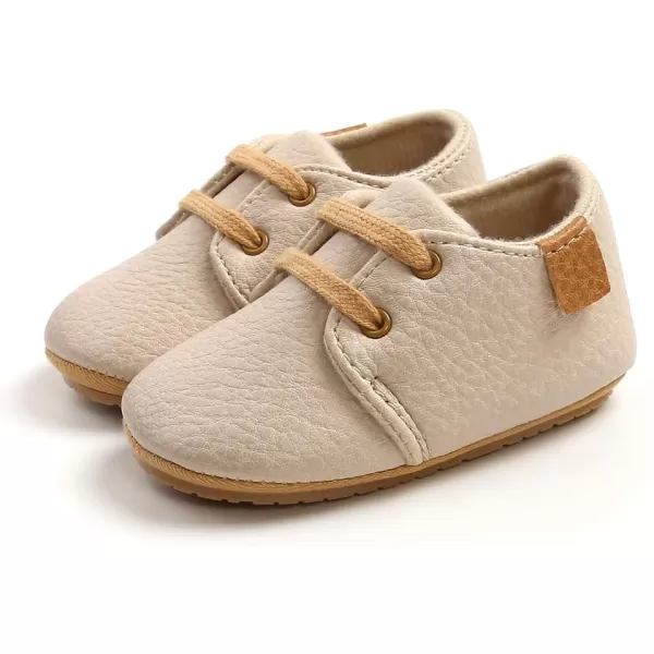 Meckior Baby Booties Newborn Infant Unisex Baby Girls Boys Velvet Rubber AnitSlip Sole Shoes Toddler Fleece Cozy Winter Warm Prewalker BootsB01Apricot