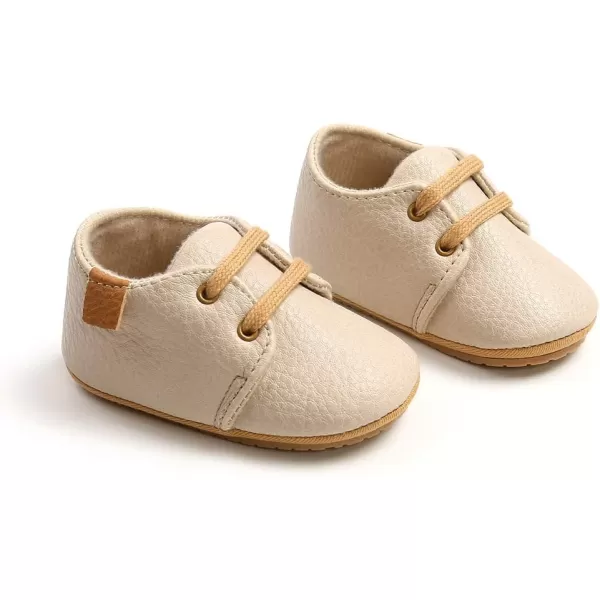 Meckior Baby Booties Newborn Infant Unisex Baby Girls Boys Velvet Rubber AnitSlip Sole Shoes Toddler Fleece Cozy Winter Warm Prewalker BootsB01Apricot