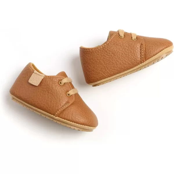 Meckior Baby Booties Newborn Infant Unisex Baby Girls Boys Velvet Rubber AnitSlip Sole Shoes Toddler Fleece Cozy Winter Warm Prewalker BootsB01Brown