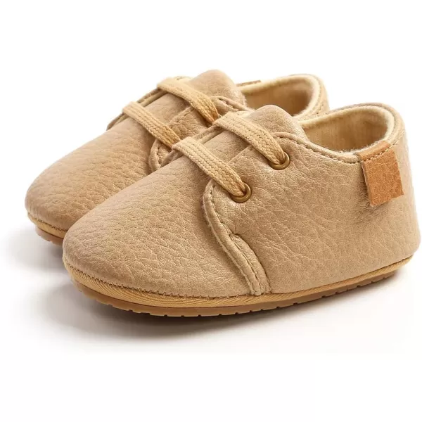 Meckior Baby Booties Newborn Infant Unisex Baby Girls Boys Velvet Rubber AnitSlip Sole Shoes Toddler Fleece Cozy Winter Warm Prewalker BootsB01Khaki