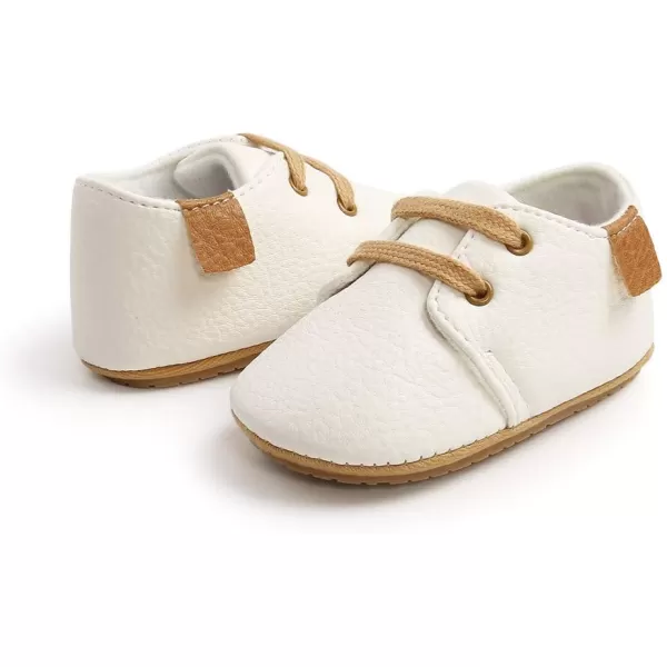 Meckior Baby Booties Newborn Infant Unisex Baby Girls Boys Velvet Rubber AnitSlip Sole Shoes Toddler Fleece Cozy Winter Warm Prewalker BootsB01White