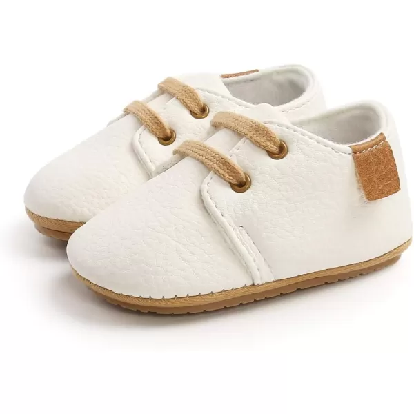Meckior Baby Booties Newborn Infant Unisex Baby Girls Boys Velvet Rubber AnitSlip Sole Shoes Toddler Fleece Cozy Winter Warm Prewalker BootsB01White