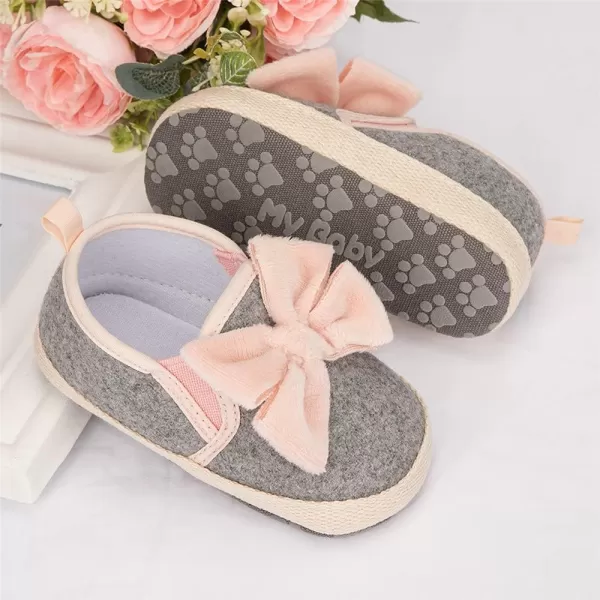 Meckior Infant Baby Girls Boys Canvas Shoes Soft Sole Toddler Slip On Newborn Crib Moccasins Casual Sneaker Austin Boys Flat Lazy Loafers First Walkers Skate ShoeZ02Gray