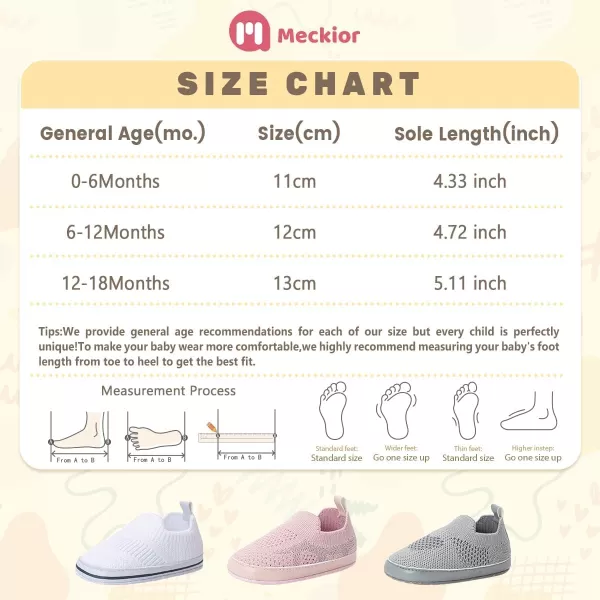 Meckior Infant Baby Girls Boys Canvas Shoes Soft Sole Toddler Slip On Newborn Crib Moccasins Casual Sneaker Austin Boys Flat Lazy Loafers First Walkers Skate ShoeE20White