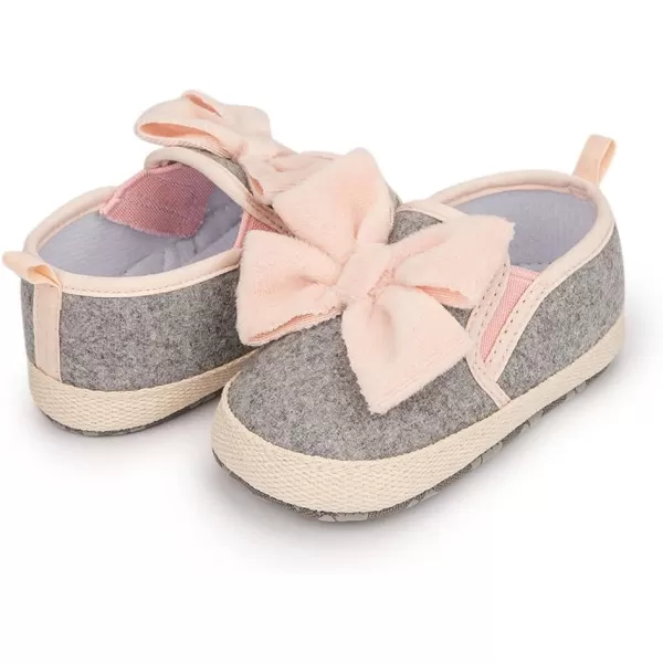 Meckior Infant Baby Girls Boys Canvas Shoes Soft Sole Toddler Slip On Newborn Crib Moccasins Casual Sneaker Austin Boys Flat Lazy Loafers First Walkers Skate ShoeZ02Gray