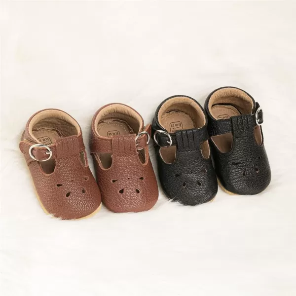 Meckior Infant Baby Girls Soft Sole Bowknot Princess Wedding Dress Mary Jane Flats Prewalker Newborn Light Baby Sneaker ShoesQ14Black
