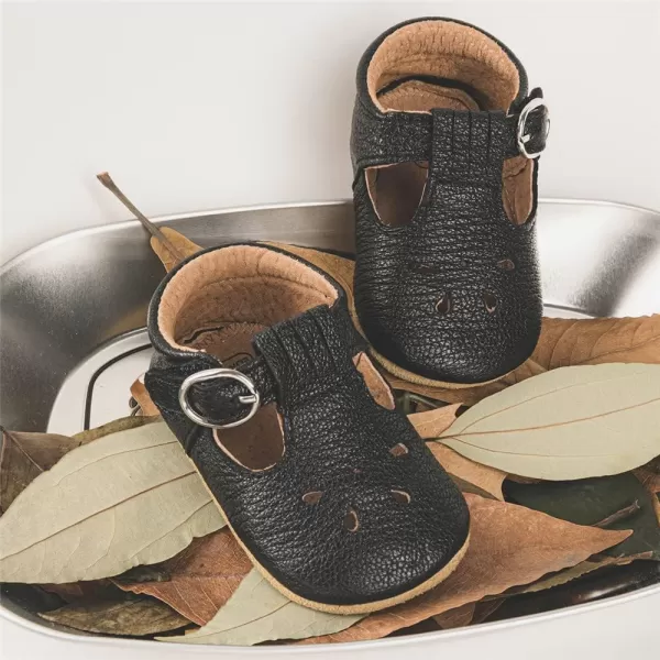 Meckior Infant Baby Girls Soft Sole Bowknot Princess Wedding Dress Mary Jane Flats Prewalker Newborn Light Baby Sneaker ShoesQ14Black