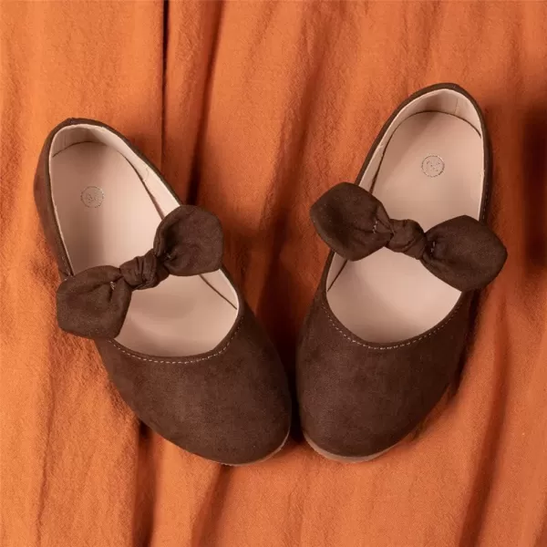 Meckior Toddler Little Girl Mary Jane Dress Shoes Ballet Flats for Girl Party School Shoes Bowknot Princess ShoesA10Deepcoffee