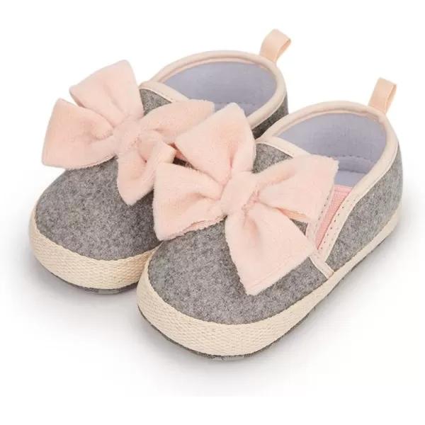 Meckior Infant Baby Girls Boys Canvas Shoes Soft Sole Toddler Slip On Newborn Crib Moccasins Casual Sneaker Austin Boys Flat Lazy Loafers First Walkers Skate ShoeZ02Gray