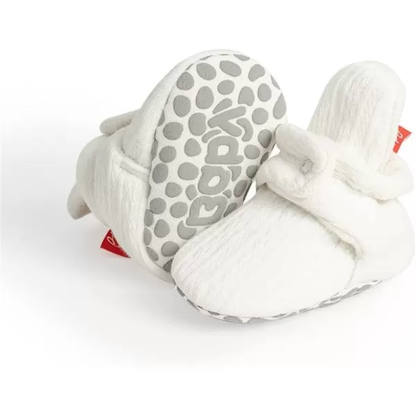 Meckior Newborn Infant Baby Girls Boys Warm Fleece Winter Booties First Walkers Slippers ShoesA12White