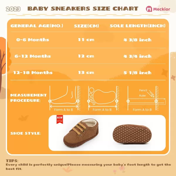 Meckior Toddler Baby Boys Girls High Tops Ankle Sneakers Soft AntiSlip Sole PU Leather Moccasins Infant Newborn Prewalker First Walking Crib ShoesA12Brown