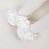 imageMeckior Infant Baby Girls Boys Handmade Princess Flats Toddler First Walkers Soft PU Leather NonSlip Crib Wedding Dress ShoesA03white