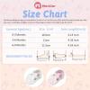 imageMeckior Newborn Baby Girls Dress Shoes Infant Bowknot Soft Sole Mary Jane Moccasins Baptism Christening Crib Shoes Wedding Princess FlatsB02Pink