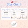imageMeckior Newborn Baby Girls Dress Shoes Infant Bowknot Soft Sole Mary Jane Moccasins Baptism Christening Crib Shoes Wedding Princess FlatsC01White