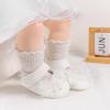 imageMeckior Newborn Baby Girls Dress Shoes Infant Bowknot Soft Sole Mary Jane Moccasins Baptism Christening Crib Shoes Wedding Princess FlatsD01White