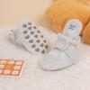 imageMeckior Newborn Infant Baby Girls Boys Warm Fleece Winter Booties First Walkers Slippers ShoesA00Light Grey