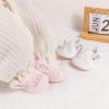 imageMeckior Save Beautiful Cute Cartoon Infant Unisex Baby Warm Cotton AntiSlip Soft Sole First Walkers ShoesB01Pink