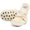 imageMeckior Newborn Infant Baby Girls Boys Warm Fleece Winter Booties First Walkers Slippers ShoesA00Yellow