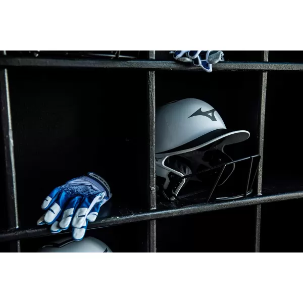imageMizuno Adult F6 Fastpitch Softball Batting Helmet with MaskWhiteForest