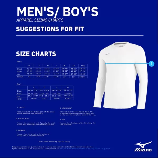 imageMizuno Comp Diamond Long Sleeve CrewCardinal Xxlarge