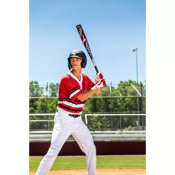 imageMizuno MVP Baseball Batting GlovesWhiteBlack