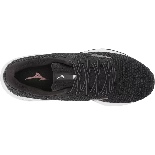imageMizuno Mens Wave Inspire 18 Running ShoeEbony