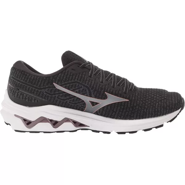 imageMizuno Mens Wave Inspire 18 Running ShoeEbony