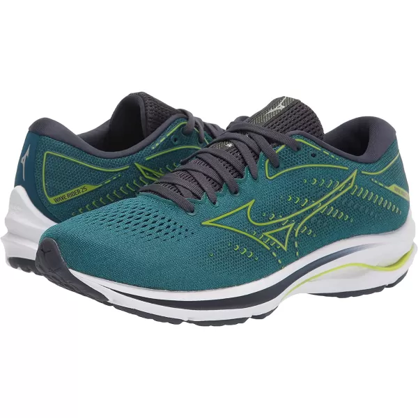 imageMizuno Mens Wave Rider 25 Running ShoeHarbor Blue