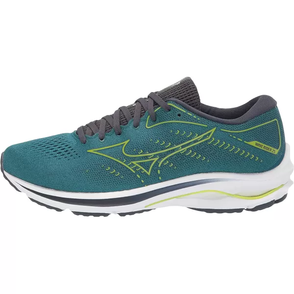 imageMizuno Mens Wave Rider 25 Running ShoeHarbor Blue