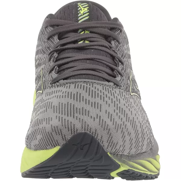 imageMizuno Mens Wave Rider 26 Running ShoeUltimte Gryneo Lime