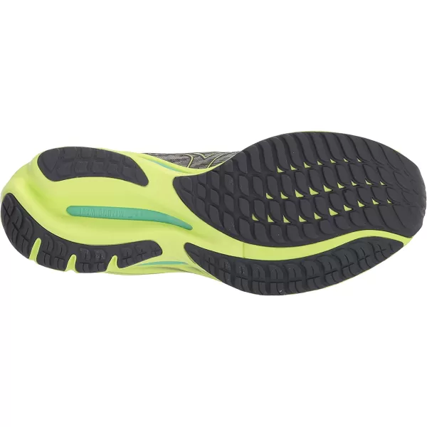 imageMizuno Mens Wave Rider 26 Running ShoeUltimte Gryneo Lime