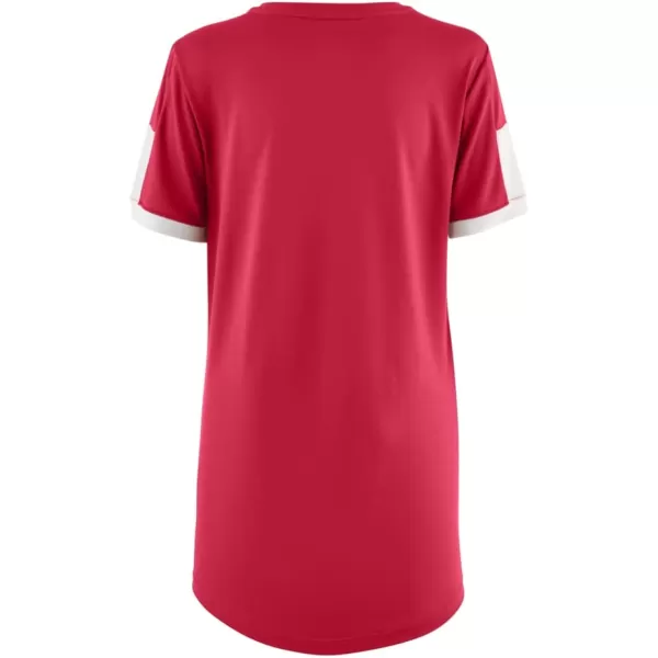 imageMizuno Womens Aerolite VNeck JerseyRedwhite