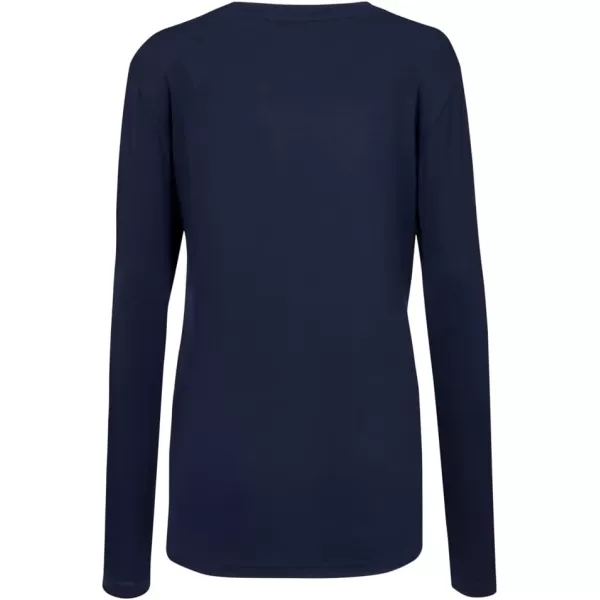 imageMizuno Womens Standard Long Sleeve Attack TeeNavy