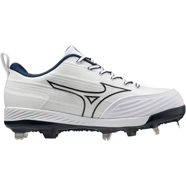 imageMizuno Womens Sweep 6 Softball ShoeWhitenavy