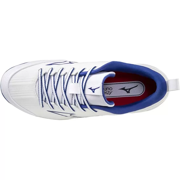 imageMizuno Womens Sweep 6 Softball ShoeWhiteroyal