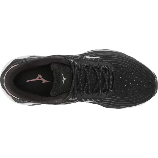 imageMizuno Womens Wave Rebellion Running ShoeBlacksilver