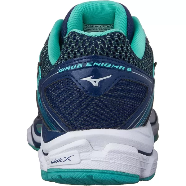 imageMizuno Womens Wave Rebellion Running ShoeBrunnera BlueMazarine BlueTurquoise