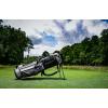 imageMizuno BRD2 Golf Carry Bag  4 Way Top Cuff  2 Full Length Dividers  Dual Shoulder Straps  Manual OpenClose Mini Stand Legs  Detachable Mod PouchHeathered Grey