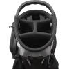imageMizuno BRD2 Golf Carry Bag  4 Way Top Cuff  2 Full Length Dividers  Dual Shoulder Straps  Manual OpenClose Mini Stand Legs  Detachable Mod PouchHeathered Grey