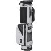 imageMizuno BRD2 Golf Carry Bag  4 Way Top Cuff  2 Full Length Dividers  Dual Shoulder Straps  Manual OpenClose Mini Stand Legs  Detachable Mod PouchHeathered Grey