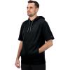 imageMizuno Game Time Short Sleeve HoodieBlack