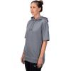 imageMizuno Game Time Short Sleeve HoodieQuiet Shade