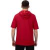 imageMizuno Game Time Short Sleeve HoodieRed