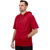 imageMizuno Game Time Short Sleeve HoodieRed