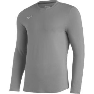 imageMizuno Comp Diamond Long Sleeve CrewGrey