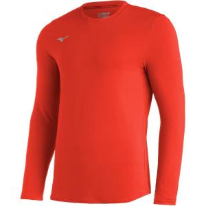 imageMizuno Comp Diamond Long Sleeve CrewOrange 2020