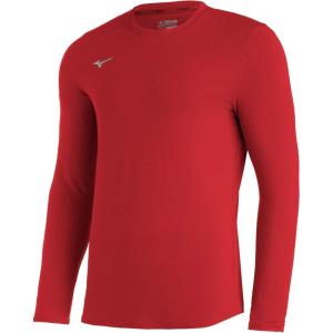 imageMizuno Comp Diamond Long Sleeve CrewRed