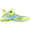 imageMizuno UnisexAdult Wave Lightning Neo 3 Volleyball ShoeNeo LimeMisty Blue