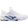 imageMizuno UnisexAdult Wave Stealth Neo 2 Volleyball ShoeWhiteBellwether Blue